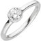 Jobo Damen-Ring aus 925 Sterling Silber mit 1 Zirkonia Größe 56