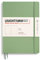 LEUCHTTURM1917 363929 Notizbuch Composition (B5), Softcover, 123 nummerierte Seiten, Salbei, Blanko