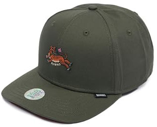 Djinns - Asian Tiger 2.0 (Forest) - 6 Panel TrueFit Curved Visor Dad Cap Baseballcap Hat Kappe Mütze Caps