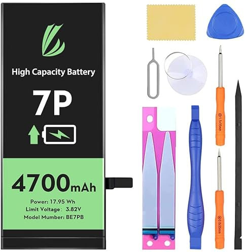 LL TRADER Batterie pour iPhone 7 Plus, Batterie au Lithium-ION Haute Capacité 4700mAh avec Tous Les Outils de Réparation