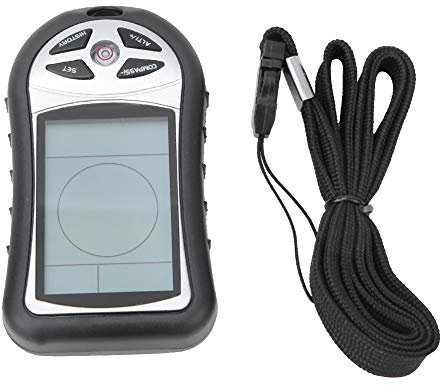 Nimomo Digitaler Kompass LCD-Höhenmesser, 8-in-1-Höhenmesser-Thermometer, elektronisches Navigationskompass-Barometer