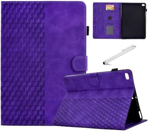 Fancity Custodia per iPad Mini 5 Mini 4, Mini 3 Mini 2 Cover Protettiva, Pelle Intelligente Sveglia/Sonno Custodia con Supporto Slot per Schede Portamatite per iPad Mini 7.9 Pollici, Purple