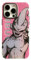 Qsiyitgo for iPhone 14 Pro Case Laser Effect Protective Cover with Anime Design Shockproof Phone Cover for iPhone 14 Pro