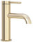 Rea SPOT GOLD RUBINETTO LAVABO BASSO Miscelatore da bagno in ottone Miscelatore monocomando caldo e freddo regolabile (Oro)