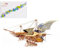 SUNDARE 3D Puzzle Holz Erwachsene, Fantasy-Luftschiff Puzzle 3D für Homer Epic, 300 Teile DIY Punk Kreatives Spielzeug
