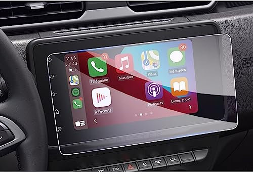 GAFAT Renaul-t/Dacia Duster 2022 2023 2024 8 Zoll Navigation Schutzfolie, 8 Glas Displayschutzfolie für Duster 2023 Infotainment System, Stoßfest, 9H Anti-Kratzen