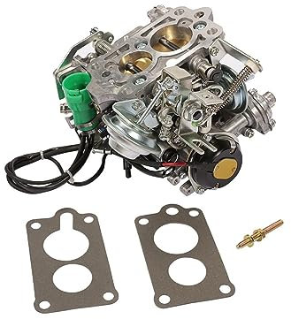 Baizexin Vergaser Motorrad Für T&oyota Für Pickup LKW 1981-1987 Für W/Rund Stecker TOY-505 335290 Für 2366cc Für C4036 Für 2-Barrel 22R Motor Auto Vergaser