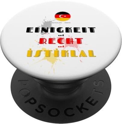 Türkiye ve Almanya - Deutschland & Türkei PopSockets mit austauschbarem PopGrip