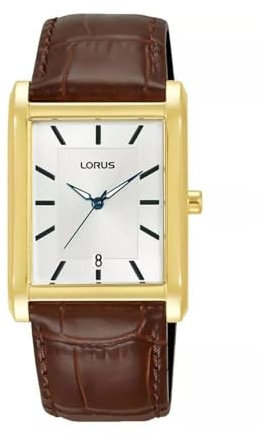 LORUS Damen Analog Quarz Uhr mit Leder Armband RH940RX9