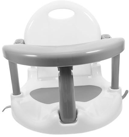 Beatifufu Badewannensitz für Kleinkinder Babybadewannensitz mit Saugnäpfen Abnehmbarer Duschstuhl für Junge Mädchen Badewannenstuhl für Neugeborene und Kleinkinder Babybadesitz