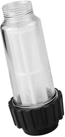 Haoyull Filtro acqua idropulitrice ad alta pressione 3/4 Filettatura Connettore Rapido Auto Lavatrice Filtro Acqua Giardino Tubo Filtro