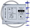 Maymocon XXL Blood Pressure Cuff for Large Arms, Fits 32-66CM (13-26 Inches), Compatible with Omron & Most Brands, Includes 6 Connectors