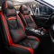 maiqiken Autositzbezug Für Nissan Qashqai J10 J11 2006-2025 Komplettset 5 Sitze sitzbezüge Allwettereinsatz Auto PU Ledersitzbezug Vorne und Hinten 5 Stück, Deluxe Version - Rot
