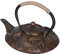 GLOGLOW Tetera de Hierro Fundido, Tetera de 0,9 L, Tetera Japonesa de Hierro Fundido, Tetera de Hierro, Regalos, Decoración del Hogar