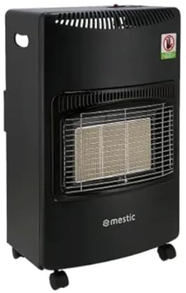 Mestic Rolofen MRK-100 30mbar, Gasherd, Schwarz
