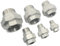 1 Stück 304 Edelstahl-Verbindungsstück, 1/2 Zoll, 3/4 Zoll, 1 Zoll, 1-1/4 Zoll, 1-1/2 Zoll, 2 Zoll BSP-Buchse Auf Stecker, Sanitärarmatur(3/4)