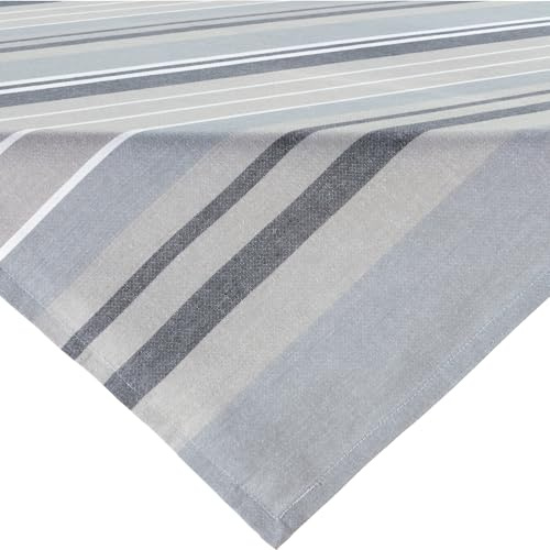 REDBEST Mitteldecke Baumwolle grau Größe 100x100 cm