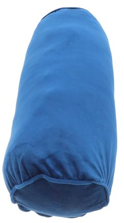 iplusmile Yoga-Hilfskissen Nackenkissen Zylindrisches Yogah -Kissen Fußstützenkissen Nackenstütze zum Schlafen Meditationskissen Halsstützkissen Perlenbaumwolle Blue