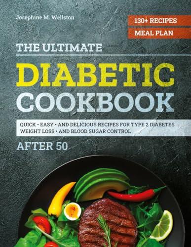 The Ultimate Diabetic Cookbook After 50: Quick, Easy, and Delicious Recipes for Type 2 Diabetes, Weight Loss, and Blood Sugar Control