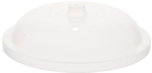 BESPORTBLE Microwave Food Heating Cover Splash-Proof Lid Transparent Food Preservation Cover for Home Kitchen and Party Use 7.01X7.01X1.77In
