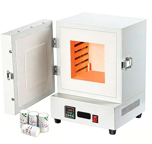 Horno Eléctrico de 2000W – 1150°C Horno de Fusión Digital para Fundición de Joyería, Fundición de Oro/Plata/Estaño – Adecuado para Cerámica Casera, Fundición a la Cera y Uso en Laboratorio