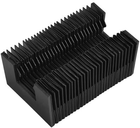 CNC Werkzeugmaschine Linearführung Staubschutz Faltenbalg für HGR25, Flexible Schutzhülle Geeignet für 3D-Drucker und Fräsmaschinen (700mm)