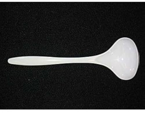 Gourmac White Melamine Soup Ladle 11.25