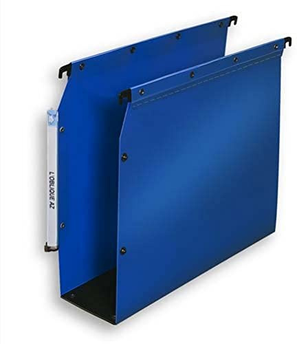ELBA Polypro Ultimate kunststoff Hängemappe Schrank A4 80mm boden kunststof Blau 10er Karton