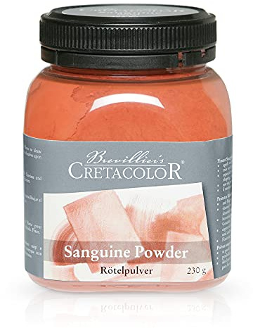 Cretacolor CR46280 Artist Powder in Plastic Tin Rubella Powder (230 g)