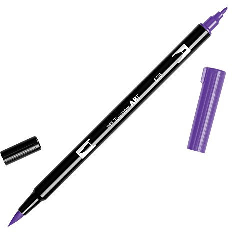 Tombow ABT 636 Dual Brush Pen - Imperial Purple