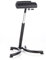hjh OFFICE 665140 Stehhilfe höhenverstellbar TOP Work 30 Hartschaum Büro Stehstuhl Arbeitshocker ergonomisch, mit Rollen