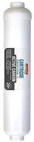 AMTRA CARTUCCIA CARBONE OSMOSIS SYSTEM 190 - Cartuccia di ricambio al carbone attivo per acquario, per impianti d'osmosi 50-100, usa e getta