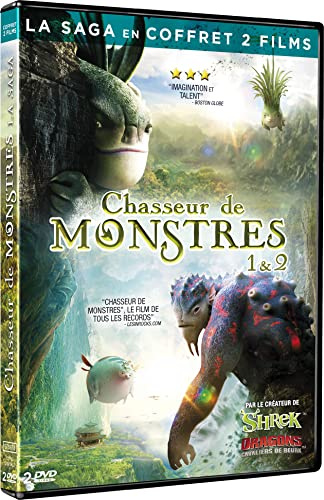 Coffret chasseur de monstres 1 et 2 : chasseur de monstres ; le destin du royaume [FR Import]