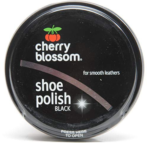 Cherry Blossom Shoe Care (Shoe Polish Black 2 x 50ml)