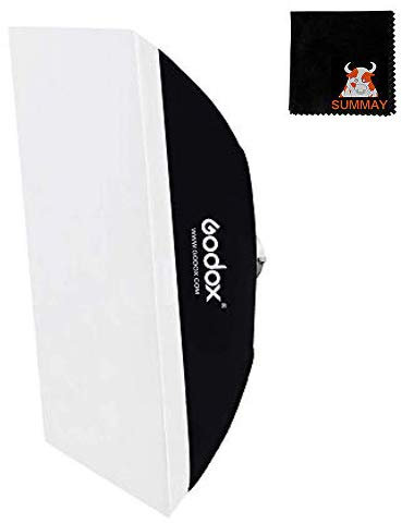 GODOX Softbox 80cm X 120cm Rechteckige Softbox Studioleuchte Diffusor Bowens Softboxen Fotografie Studiolicht LED Video Speedlite Blitzgerät Porträt (SB-BW80X120)