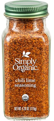 Simply Organic Condimento biologico al peperoncino e lime, 4 once