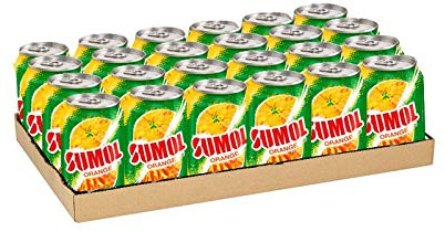 Sumol - Zumo de naranja con gas - pack 24 x 33cl