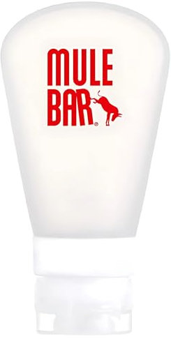 MULEBAR Fiole Réutilisable et Refermable - Silicone - 60ml