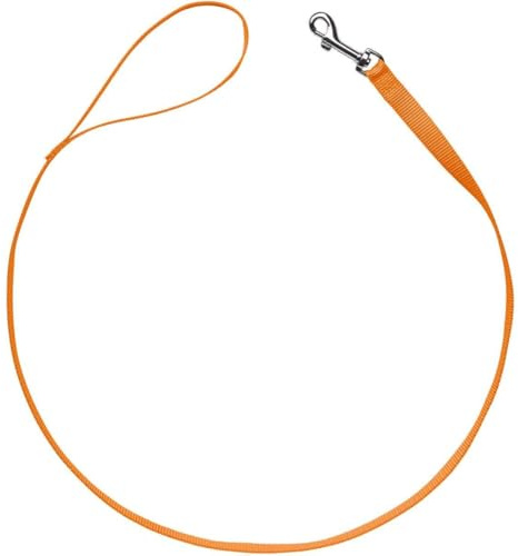 Hunter Führleine London MINI | Orange | Größe 10/140 | weich & leicht | reißfest & schnelltrocknend | pflegeleicht & formstabil | ideal für Spaziergänge | leuchtende Farbe für Alltag & Abenteuer