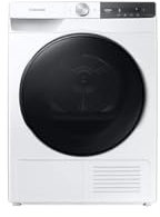 Samsung DV80T7220BT/S2 8kg A+++ Wärmepumpentrockner, 60cm breit, Knitterschutz, SuperSpeed Trocknen, Hygiene+, LED-Trommelinnenbeleuchtung, AirWash, weiß