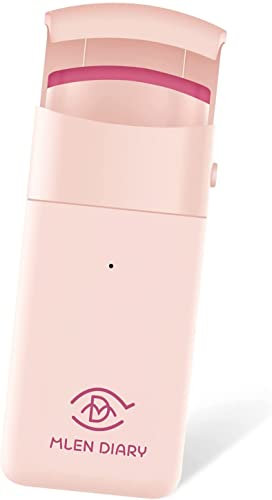 MLEN DIARY Wimpernzange Beheizter USB-C Ladung Elektrische Wimpern Curler mit Silikon Pad Premium Hitze Wimpern Curler Lange Dauerhafte Lift Wimpern für Bequemes Make-up