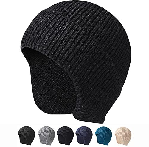Arcweg Wintermütze Herren Weich Warm Strickmütze Beanie Mütze Atmungsaktiv Mütze für Damen und Herren Unisex Outdoor