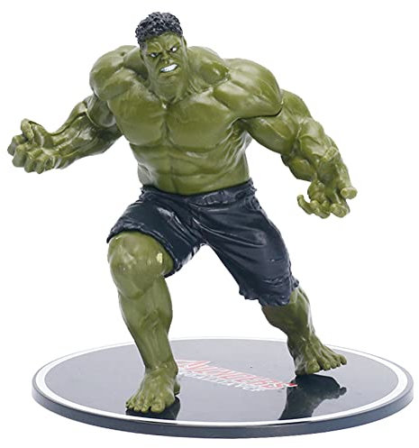IQEPXTGO Avengers Figuren, Hulk Kinder, Hulk Cake Topper, Hulk Figuren Kuchen Dekoration Party Kuchen Dekoration Supplies, Kindergeburtstag Deko, Geburtstags Party liefert, Tortendeko Junge