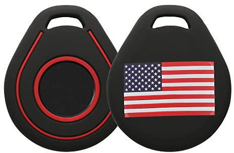 kwmobile Funda Protectora Compatible con Llave para Motocicleta Harley Davidson - Case Suave de Silicona - Carcasa para Llave de Moto Bandera de USA