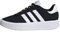 adidas Damen Court Silk Shoes Schuhe, Core Black/Cloud White/Cloud White, 39 1/3 EU
