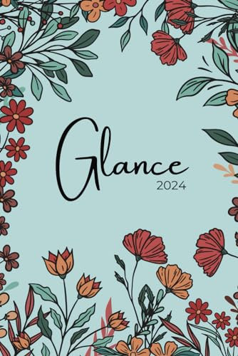 Glance 2024 Yearly Organizer and Journal
