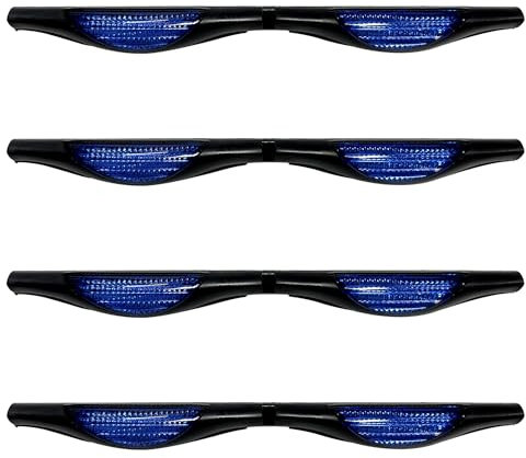 4 Pieces Blue Car Door Edge Protector, Car Edge Protector, Car Door Protection Strip, Car Door Protector, Car Door Bumper Strip, Car Front and Rear Door Bumper