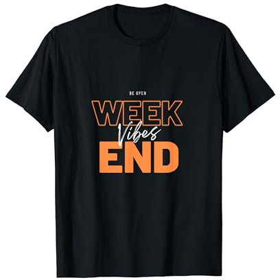 Weekend Open Horizon umarmen Vielseitigkeit mit diesem Easygoing T-Shirt