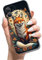 Handyhülle für iPhone 11 6.1 Hülle Tier Muster Motiv Weich TPU Silikon Schwarz Case für Mädchen Jungen Dünn Slim Soft Cover - Fuchs Schmetterling