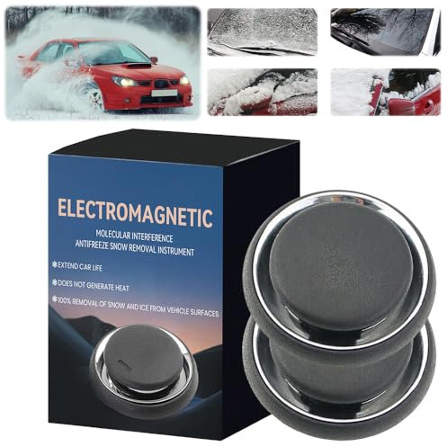 Auto Enteiser, Molekularheizung, Kinetisch, Tragbar, Elektromagnetische Kinetische Heizung, Schneeschnee-Entferner, Winterauto-Set (2)